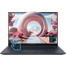 ASUS Zenbook 14.5 2.8K 2880 x 1800 120Hz OLED 터치스크린 13세대 인텔 코어 i713700H 백라이트 키보드 밀리터리 등급 하만/카돈 윈 1 - i713700