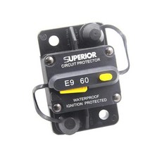 DC모터12V ZOOKOTO 회로 차단기 80A 퓨즈 홀더 80Amp 트롤링 자동차 해양 보트 바이크 스테레오 오디오 인라인 인버터 수동 리셋 버튼 포함