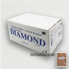 다이아몬드 냉동 민물새우 8kg [400g x 20pack], 20개
