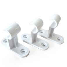 민광 커튼 브라켓 15MM 화이트 3466 커튼봉 링 설치 부속, 1개 커튼/블라인드