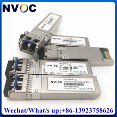 이중 섬유 SM 광학 트랜시버 노바 스타 프로세서 VX600 호환 10G 1310nm 10km 듀플렉스 LC SFP 10GBASE-LR 20 개, [01] Finisar, 한개옵션1