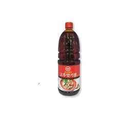 해표 요리백미 고추맛기름 1.8L, 5개