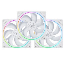 Thermalright TL-S12W 화이트 3팩, 3개, S12W 3PCS