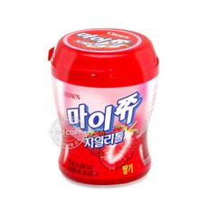 크라운 마이쮸 용기 딸기, 110g, 2개입