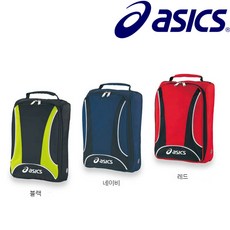 ASICS 골프화 케이스 남녀공용 스포츠 슈즈백, 블랙