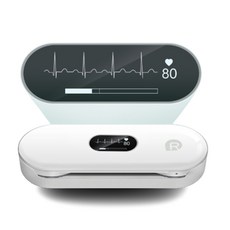 심박수 측정기 심전도 ECG 기계 심장 박동수 체크기, 화면없음, 1개
