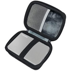 Maoershan EVA 도시바 칸비오 플렉스 4TB/2TB /1TB 휴대용 외장 하드 드라이브 USB-C USB 3.0용 여행용 케이스 (케이스만 해당), Maoershan EVA 도시바 칸비오 플렉스 4TB/