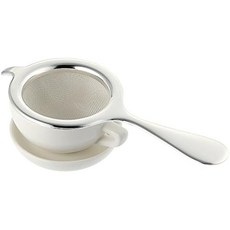 CASUAL PRODUCT Dur Tea Strainer Por Silver 510632, 1개