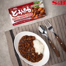 [훼밀리인터내셔날] [S&B] 에스비 테이스티 브라운 스튜 160g * 6개입, 6개