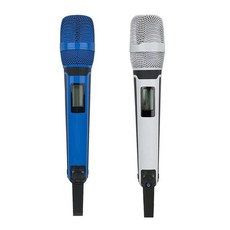 Ew135g4 전문 듀얼 무선 마이크 무대 공연 DJ 가라오케 파티 젠하이저용 금속, 16.BLUE and WHITE