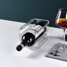 와인 정리함 스탠드 정리정돈 랙 냉장고 보관함 싱글 더블 트리플 쌓을 수 있는 물병 홀더