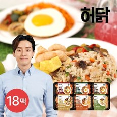 허닭 닭가슴살 볶음밥도시락 250g 6종 18팩, 18개