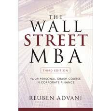 (영문도서) The Wall Street Mba Third Edition: Your Personal Crash Course in Corporate Finance Paperback, McGraw-Hill Companies