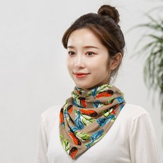 대피마스크 겨울 가을 캐시미어 변신 목보호대 바람막이 방한 보온 안면보호마스크 사파리 라이딩, 04 /자태가 아리땁다