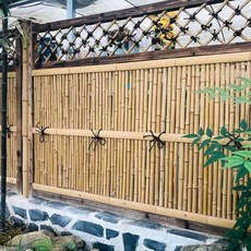 대나무울타리세우기