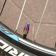 자전거 프레스타 밸브캡 2pcs 슈레더 마개 경량 타이어 뚜껑, 프레스타(카멜)