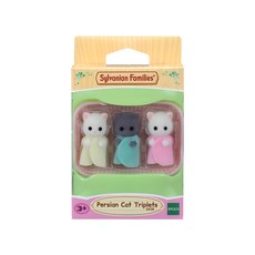 실바니안패밀리 페르시안 고양이 세쌍둥이 피규어, 1개 1개