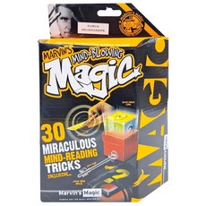 Marvin's Magic 30 Miraculous Mind-Reading Tricks Set, Mind-Blowing Magic, 1盒