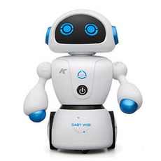 JJRC 어린이 ai 코딩 로봇 캐디위지, 일렉트릭블루