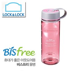 락앤락 비스프리 투톤 물병 ABF603LP, 핑크, 650ml