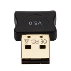 usb 블루투스 수신기 5.0 무선 블루투스 오디오 수신기 컴퓨터 마우스 키 오디오 블루투스 어댑터, 보여진 바와 같이