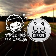 아트박스/제제데코 P_성깔있는아들 반사+주유구마네키네코 디젤B, 1개