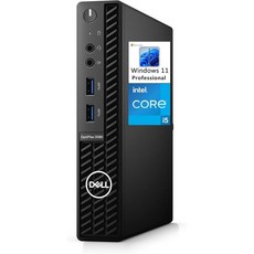 Dell OptiPlex 3080 MFF 비즈니스 마이크로 데스크톱 컴퓨터 Intel HexaCore i510500Beat i78700 16GB DDR4 RAM 512GB PC, 16GB DDR4 RAM/ 1TB PCIe SSD - i510500