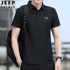 JEEP SPIRIT 지프 스피릿 반팔티 남자 여름 시원한 색상 새로운 뉴 반팔 디자인 남성 티셔츠 통기성 반티 패션 올 매치 비즈니스 얇은 남성 티셔츠 0089