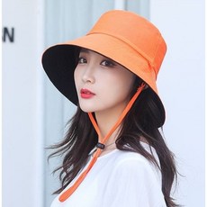 등산 낚시 운동 여행할때 자외선차단 양면모자 버킷햇