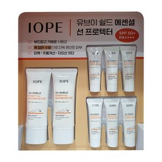 아이오페 UV쉴드 에센셜 선프로텍터 40ml x 2개+10ml x 6개/선크림, 1세트, 140ml