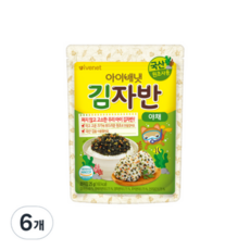 아이배냇 김자반, 야채맛, 25g, 6개