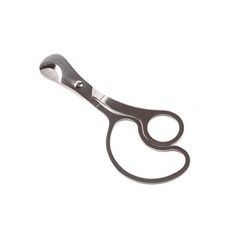 스테인레스 스틸 시가 가위 긴 손잡이 날카 롭고 부드러운 시가 커터 높은, Silver, 1개