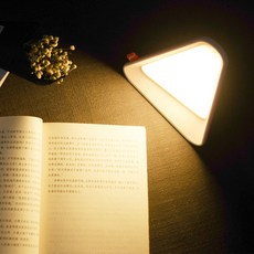 플립 센서 램프 무드등 수유등 수면등 취침등, 그레이