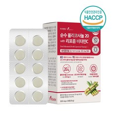비카인 하이엔드 폴리코사놀20 리포좀비타민C, 1개, 30정