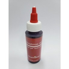 cjbaking Chefmaster 쉐프마스터 식용색소 대용량 크리스마스레드 2.3oz(65g), 65g, 1개