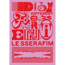 르세라핌 일본 앨범 DIFFERENT NOSTALGIC YLANG CD+포카2장+스티커+기타