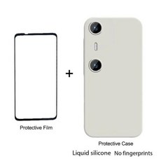 프로 케이스 강화 단자 XR 공간 3D 필름 컴퓨팅 액세서리 보호 빔 보호 필름용 XREAL AR 실리콘, 2) with white case, 1개
