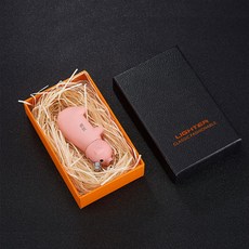 해외 Douyin 그물 빨간 코 하트 모양의 돼지 라이터 크리 에이 티브 돼지 돼지 코 사랑 화재 호흡 귀여운-21636, 옵션12, 단일옵션
