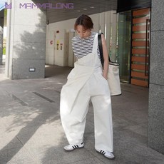 맘마롱 고급 봄 여름 엘레강스 마담 멜빵