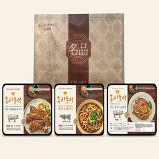 헬로우미트 홍시숙성 3팩 선물세트 2호 (소불고기 800gX3팩), 3개