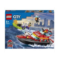 LEGO 60373 - 소방 구조 보트 / 레고 정품 시티, 1개