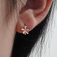 14k플라워귀걸이