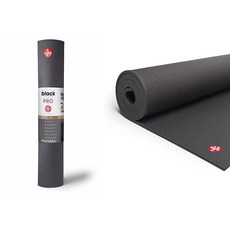 Manduka 프로 요가 매트 블랙 매트 프로 스탠다드
