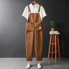 빈티지작업복점프슈트