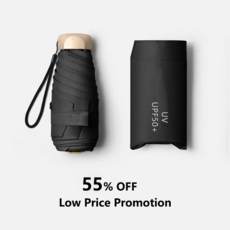 55% UV자외선차단 원터치 포켓파라솔