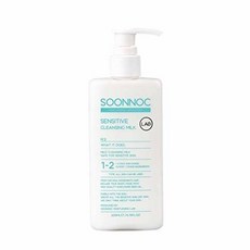 SOONNOC Sensitive Cleansing Milk, 상세내용참조
