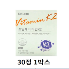 닥터린 초임계 비타민K2 30정 12박스, 1개