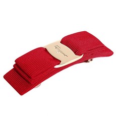페라가모 여성 바라 헤어핀 34 2019 ROSSO 495451 NEW