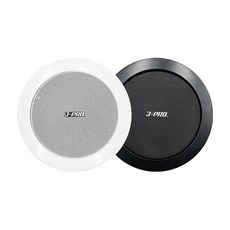 J-PRO SM-100A 6.5인치 100W 실링스피커 1개 아파트 매장 천장스피커 매립형, 화이트