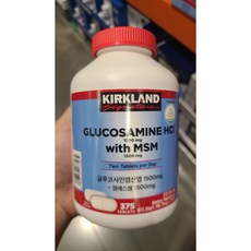 커클랜드 커클랜드시그니춰 글루코사민HCI + 엠에스엠, 1792MG X 375정, 1개, 375정